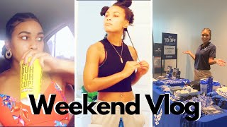 Weekend Vlog | Recruiter Event, Museum Visit, Solo Date Out To Eat, Business, Meal Prep, Etc.