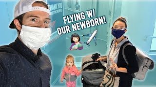 Baby's First Flight! Flying With Our Baby For the First Time