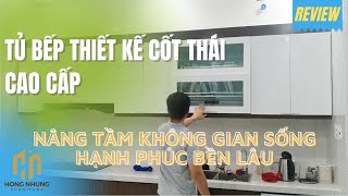 Tủ bếp thông minh thiết kế mang phong cách HIỆN ĐẠI