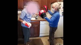 In Home boxing exercises