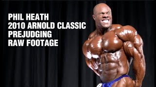 Phil Heath 2010 Arnold Prejudging - RAW High Res Documentary Footage