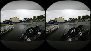 3D side by side [SBS] Kawasaki ZX-14R motor racing