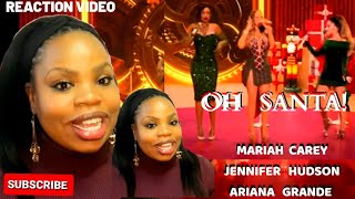 Mariah Carey feat. Jennifer & Ariana "OH Santa!" (Reaction Video)