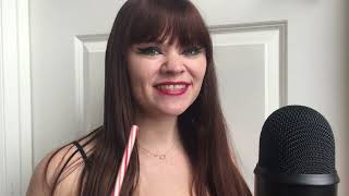 ASMR Candy Cane 🎄 Holiday Drool Patreon Exclusive Vid Teaser Satisfying Sunny Sounds