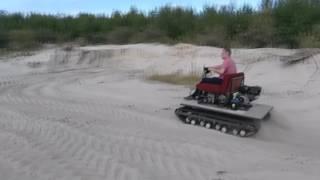 Homemade tracked vehicle  21 08 16г