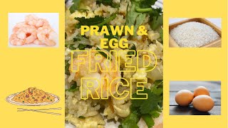 Prawn & Egg Fried Rice - quick & easy for family & friends to enjoy & better than a takeaway!