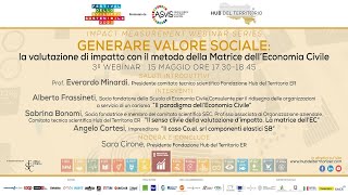 Generare valore sociale: la valutazione di impatto con il metodo della Matrice dell'Economia Civile