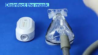 Portable Mini CPAP Cleaner Disinfector CPAP Air Tubes Clean