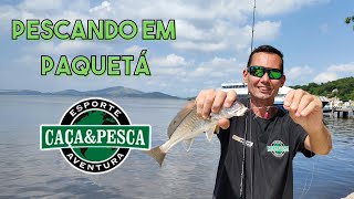 Pescaria em Paquetá com a Casa Caça e Pesca do Rio