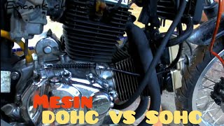 Mesin Tiger 2 Silinder DOHC vs SOHC prepare Motovlog