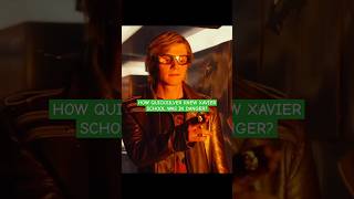 How Quicksilver knew Xavier School was in danger? X-Men Apocalypse