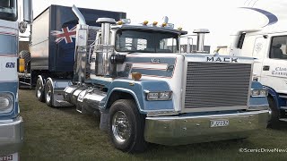 1989 Mack R722RS Articulated Truck at the 2024 Horsepower Rally