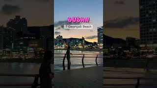 7 places to go to in 📍Busan, South Korea! 💙 My travel vlog in comments ⬇️ #shorts