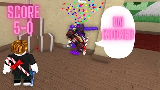 "IM COOKED" - Random scammer in mm2 | Roblox mm2