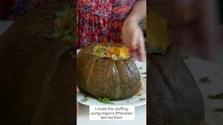 Stuffed Kabocha Pumpkin