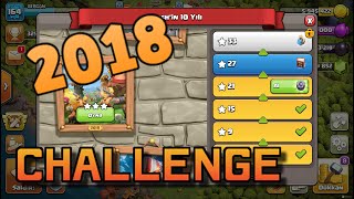 Clash of Clans 2018 Mücadelesi ( 3 YILDIZ )