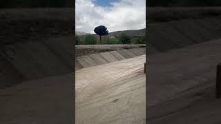 Hanna River Quetta Flooding, Towards Hanna lake, Spring rain spell 19-4-24, Irrigation D Balochistan