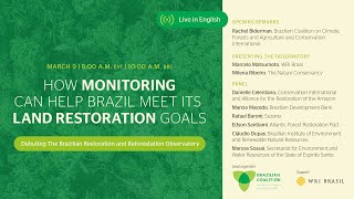 Debuting the Brazilian Restoration and Reforestation Observatory