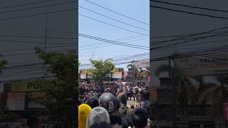 Demo para pesilat di depan Polres Madiun #pshw #psht #ikspi #shortvideo #shorts #madiun #madiunhits