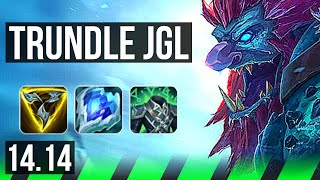 TRUNDLE vs TALON (JGL) | 10/3/8, 600+ games | EUW Master | 14.14