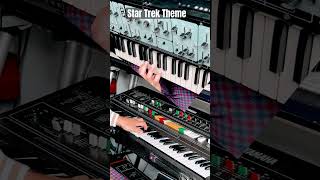 Star Trek Theme played with Roland system 100 model 101 and Yamaha CS60