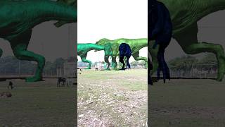 Big Dinosaur chase T-Rex chasing part- 822 #shorts #dinosaur #youtube #dinosaurs #youtubeshorts#song