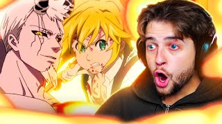 MELIODS VS HENDRICKSON SEASON FINALE!! Seven Deadly Sins Episode 24 Reaction