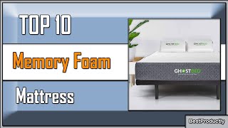 ✅ 10 Best Memory Foam Mattress Recommend by Experts