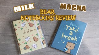 MILK AND MOCHA BEAR NOTEBOOKS REVIEW