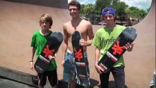 Gatorade Free Flow Tour - Skatepark Of Tampa Skateboard Vert & Park Highlights (2011) - Clay Kreiner, Devin Abreu