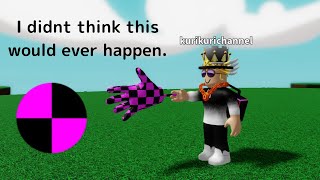 I didnt think this would ever happen. | Roblox Slap battles