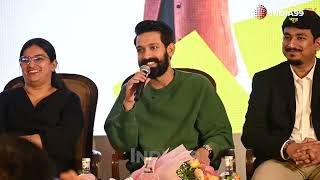 Press launch for celebrity Brand Ambassador announcement | Vikrant Massey