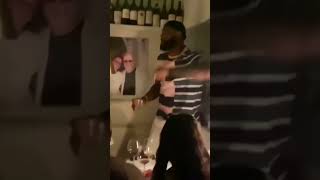 LeBron James Grooving at Diddy's Party to Migos Song! | Celebrity Dance Moves