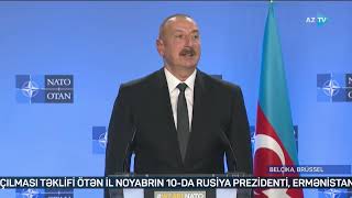 15.12.2021 President  Ilham Aliyev's  visit to Belgium