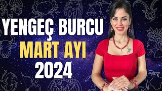 YENGEÇ BURCU MART AYINDA NELER BEKLİYOR? #astrolog #hayriyetash #mart2024