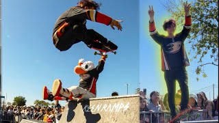 SKATING for 16,000 kids at HONDA center!