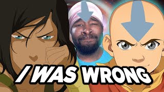 I Was WRONG about Avatar....and Korra?