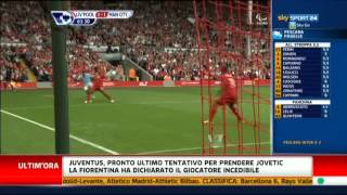 LIVERPOOL MANCHESTER CITY CITY 2-2 highlights 26-08-12