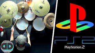 PlayStation 2 Start Up Intro Drum Cover - April Fool's [DonutDrums]