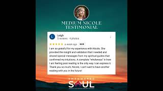 Psychic Mediumship Client Testimonial!