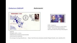 Collezione Caelum: la storia dell'esplorazione spaziale attraverso francobolli commemorativi