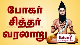 Bogar Siddhar History In Tamil | போகர் சித்தர் வரலாறு #bogar #anmeegathagaval #palanimurugan