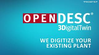 OpenDESC 3DigitalTwin - Digitize existing plants