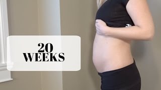 20 WEEK BUMP DATE | HEARTBURN, HIP PAIN & MORE!