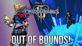 KINGDOM HEARTS III - Exploring The North Mountain & Elsa's Ice Palace [Out of Bounds]