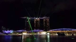 Marina Bay Sands Water & Light Show - Singapore