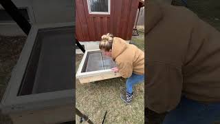 Solar dehydrator build #asmr #diy