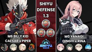 Billy x Caesar x Piper | Yanagi x Qingyi x Rina | Shiyu Defense 5 - 6 - 7 | Zenless Zone Zero 1.3