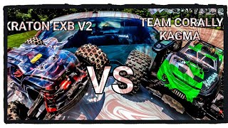 Arrma Kraton V2 Exb VS Team Corally Kagama - EPIC Showdown!