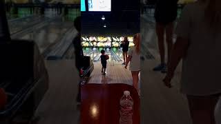 Jace first time bowling